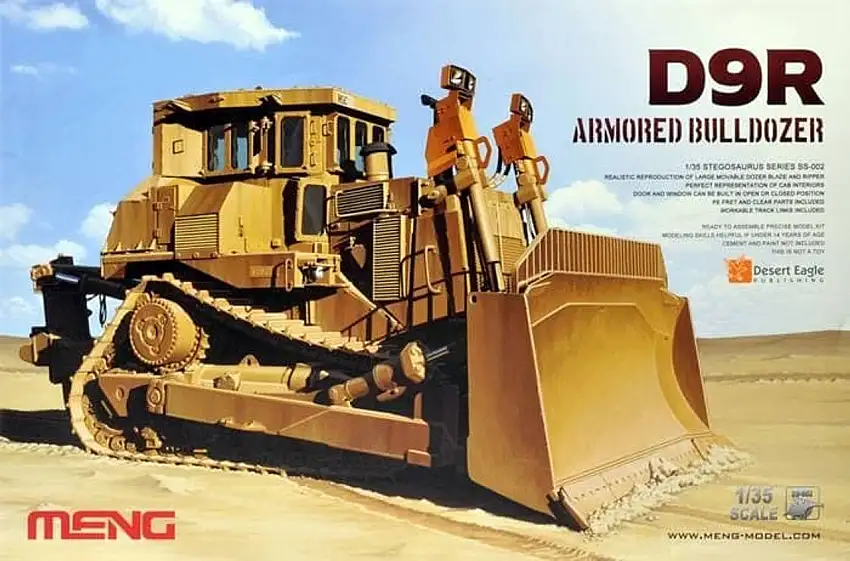 D9R Israeli Armored Bulldozer 1/35 Meng Models