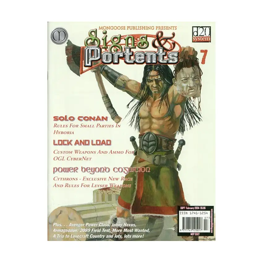 #7 "Solo Conan, Power Class - Avenger, Slaine"