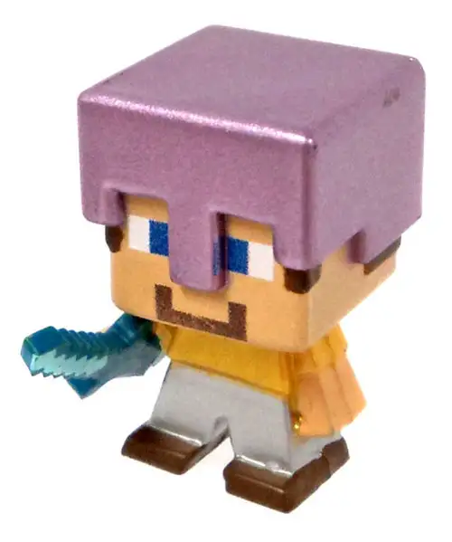 Minecraft Ice Series 5 Steve with Mismatched Armor Mini Figure [Loose]