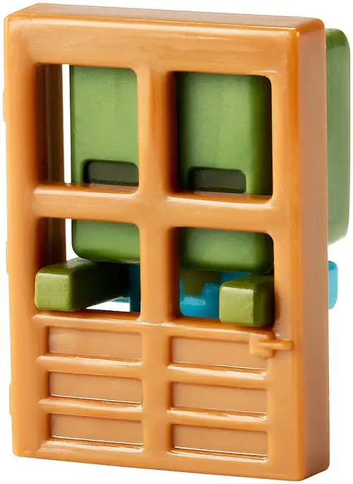 Minecraft Obsidian Series 4 Zombie At Door 1-Inch Mini Figure [Loose]