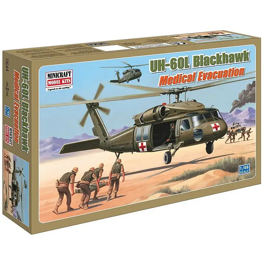 Minicraft 11644 1/48 Uh-60L Blackhawk Medivac