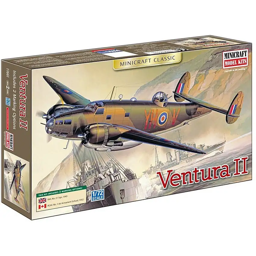 Minicraft 11661 1/72 PV-1 Ventura RAF- RCAF