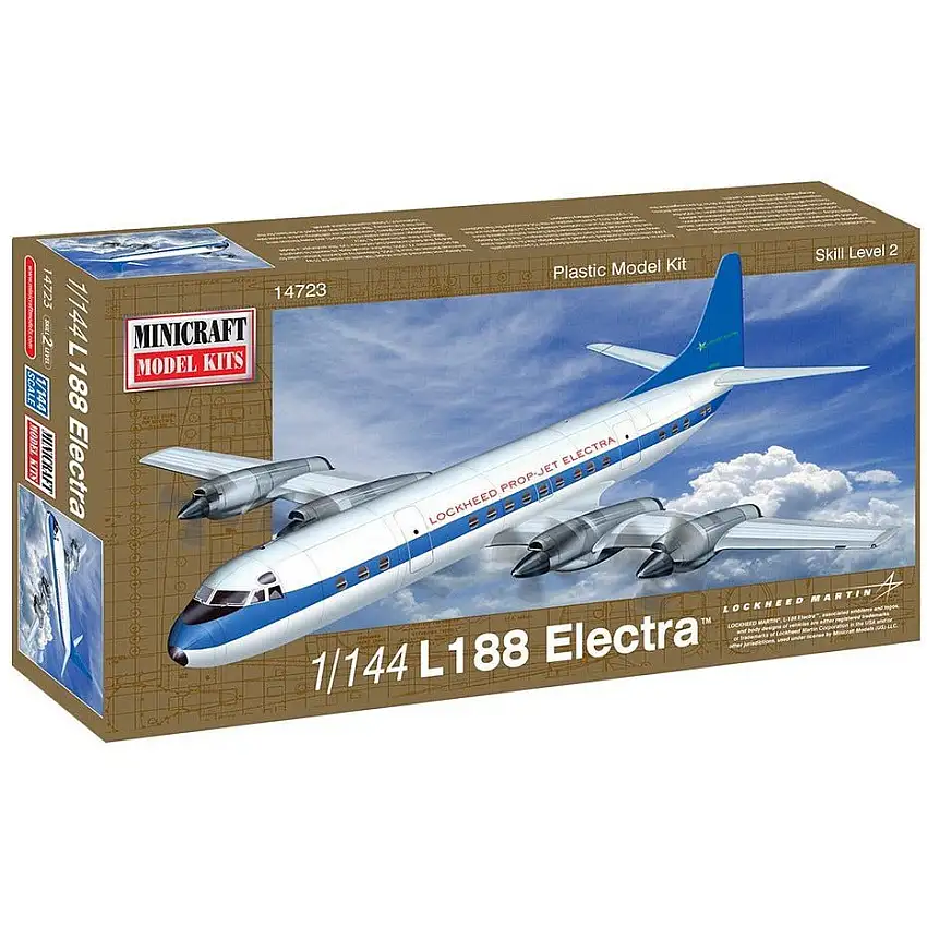 Minicraft 14723 1/144 L-188 Electra Demonstrator