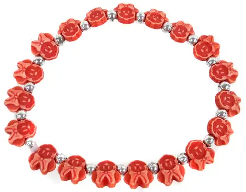 Minnie Mouse Bracelet [Red]