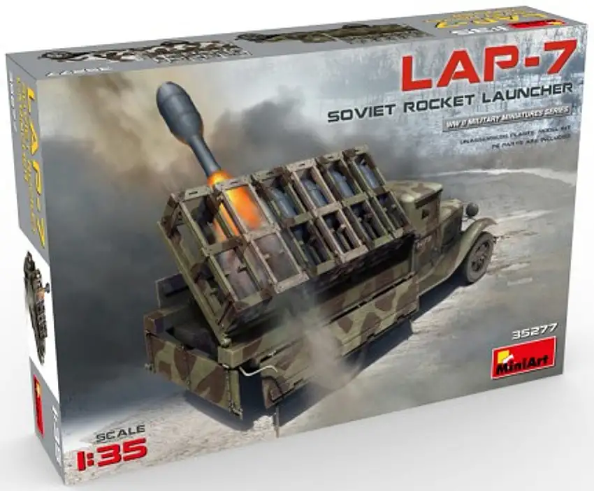 LAP7 Soviet Rocket Launcher 1/35 Miniart Models