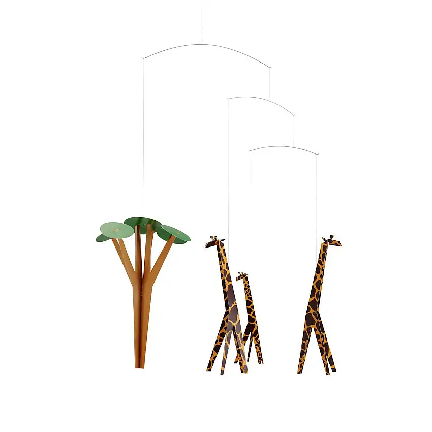 Giraffes on the Savannah
