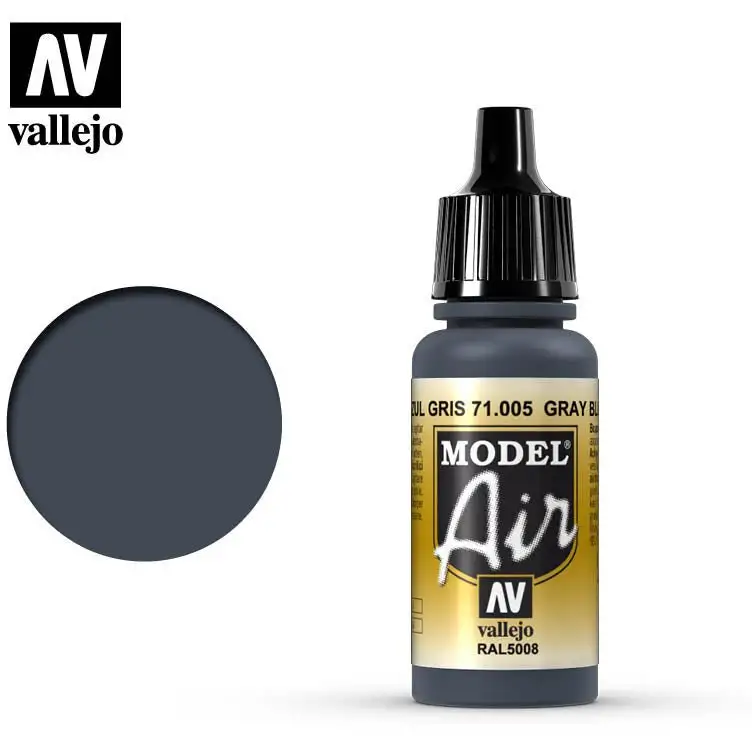 Model Air Vallejo Grey Blue 71005 acrylic airbrush color