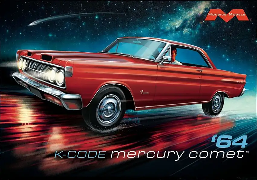 1964 K-Code Mercury Comet 1/25 Moebius