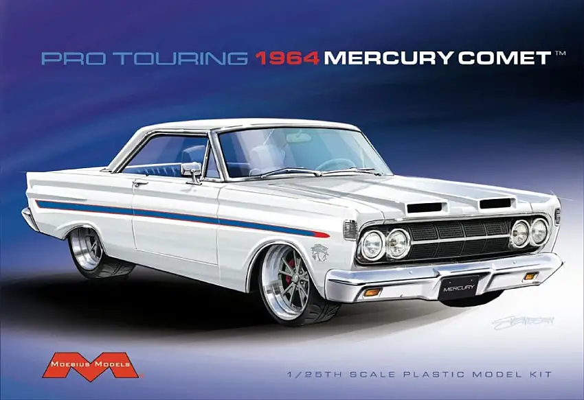 Pro Touring 1964 Mercury Comet 1/25 Moebius