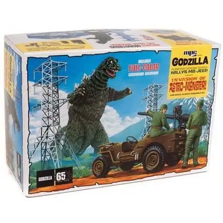MPC 1/25 Godzilla Army Jeep