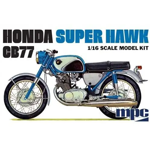 MPC Honda Super Hawk Motorcycle 1/16 Scale Model Kit