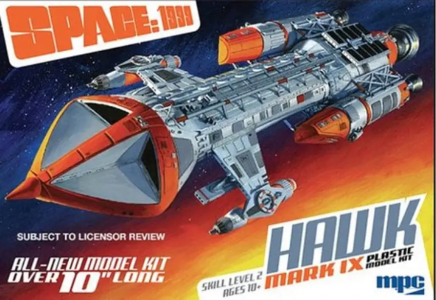 Space 1999: Hawk Mk IX Spacecraft 1/72 MPC Models