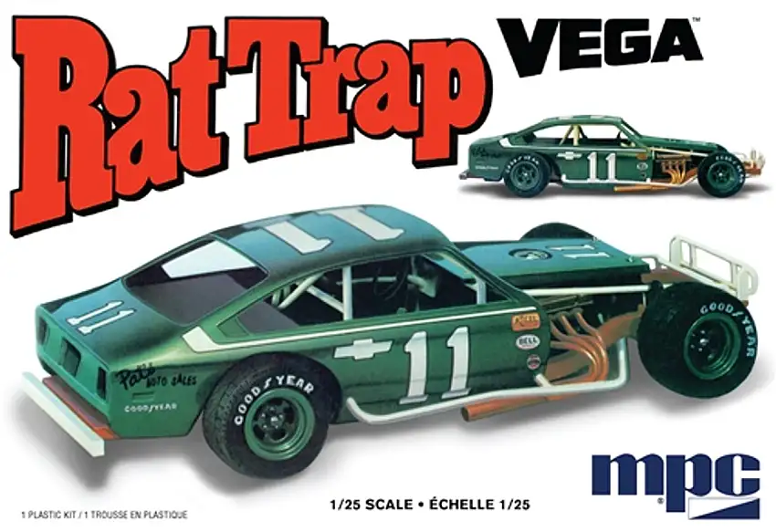 1974 Rat Trap Vega Modified Race Car 1/25 MPC Models