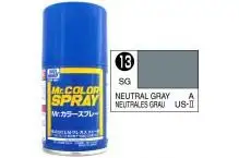 MR COLOR SPRAY 100ML NEUTRAL GRAY SATIN GLOSS # 013