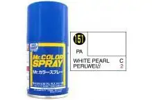 S151 Mr. Color Spray White Pearl (Gloss/Primary)