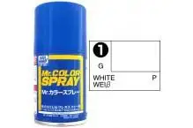 S1 Mr. Color Spray White (Gloss/Primary)