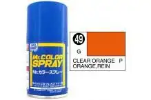 MR COLOR SPRAY 100ML CLEAR ORANGE GLOSS # 049