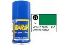 MR COLOR SPRAY 100ML METALLIC GREEN METALLIC # 077