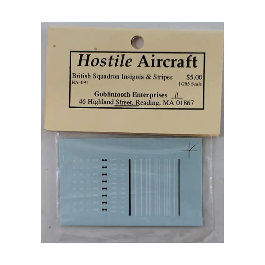 British Squadron Insignia & Stripes