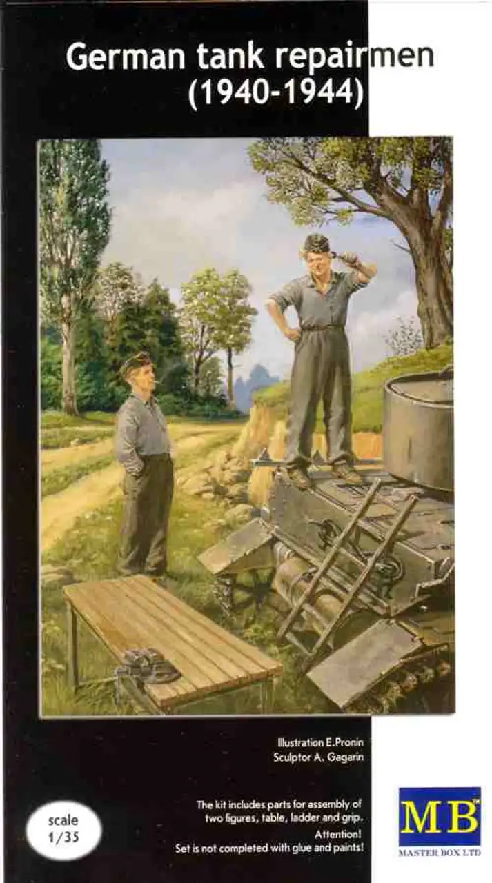 German Tank Repairmen 1940-44 1/35 Masterbox