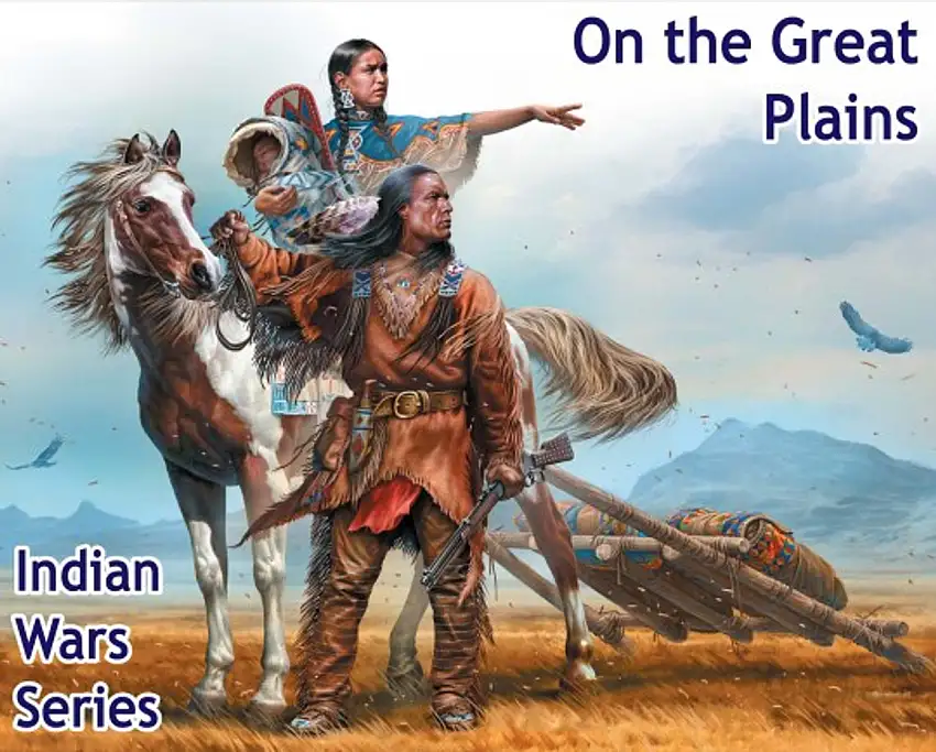 On the Great Plains Indian Family w/Horse & Accessories 1/35 Masterbox