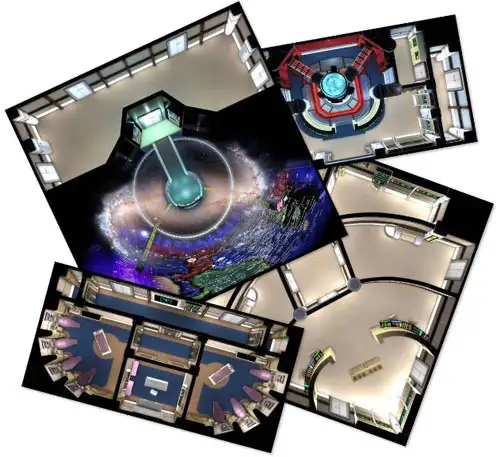 Star Trek Adventures RPG: Next Generation Starfleet Tile Set