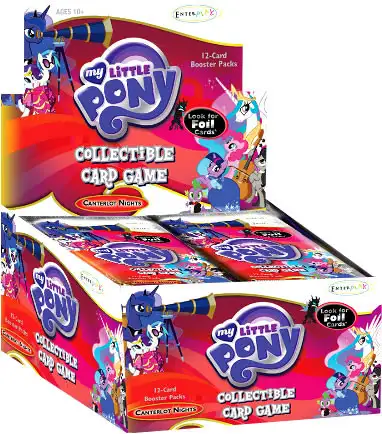 My Little Pony Trading Card Game Canterlot Nights Booster Box [36 Packs]