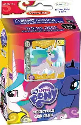 My Little Pony Collectible Card Game Canterlot Nights Princess Celestia Theme Deck