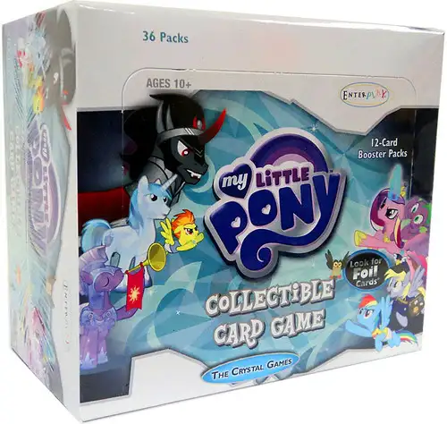 My Little Pony Trading Card Game The Crystal Games Booster Box [36 Packs]