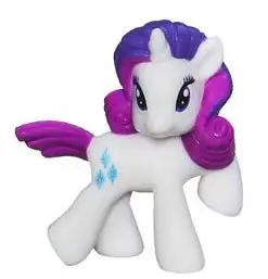 My Little Pony Friendship is Magic 2 Inch Rarity with Cut Tail PVC Figure [Loose]
