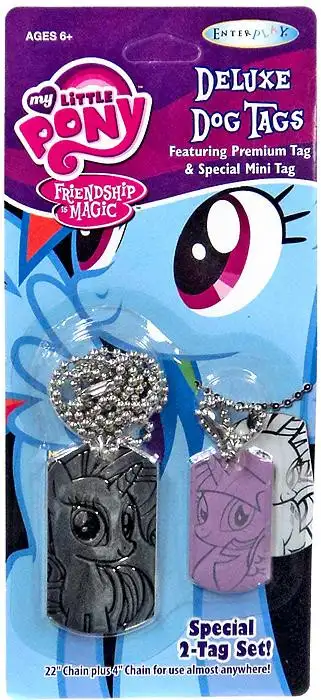 My Little Pony Friendship is Magic Rarity & Twilight Sparkle Dog Tag 2-Pack