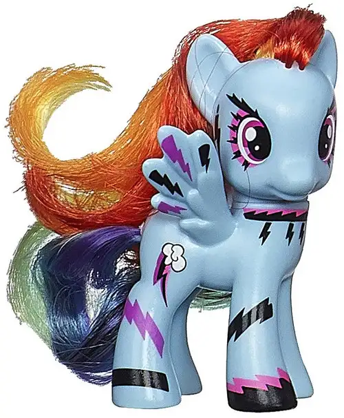 My Little Pony Friendship is Magic Ponymania Rainbow Dash 3-Inch Collectible Figure [Ponymania Loose]