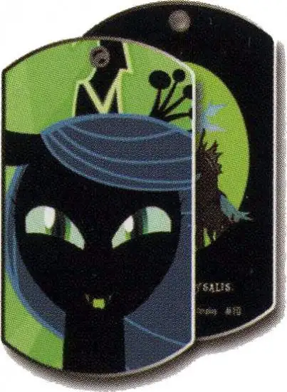 My Little Pony Friendship is Magic Dog Tags Queen Chrysalis Dog Tag #10 [Loose]