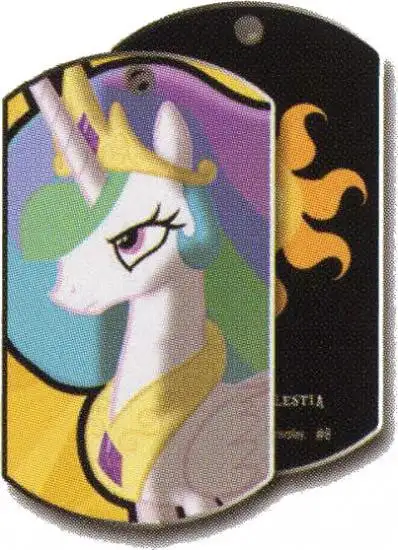 My Little Pony Friendship is Magic Dog Tags Princess Celestia Dog Tag #8 [Loose]