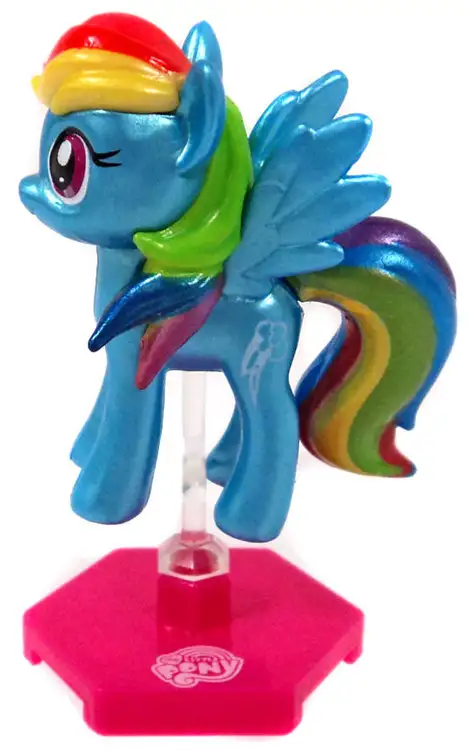 My Little Pony Metallic Rainbow Dash 2-Inch Mini Figure [Loose]