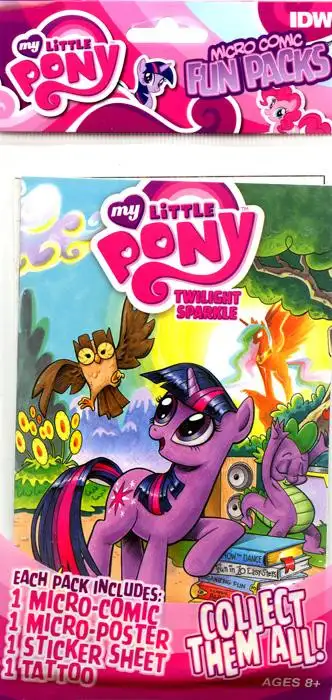 My Little Pony Fun Packs Twilight Sparkle Micro Comic Book Fun Pack