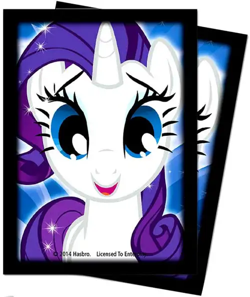 Ultra Pro My Little Pony Trading Card Game Rarity Deck Protector Standard Card Sleeves