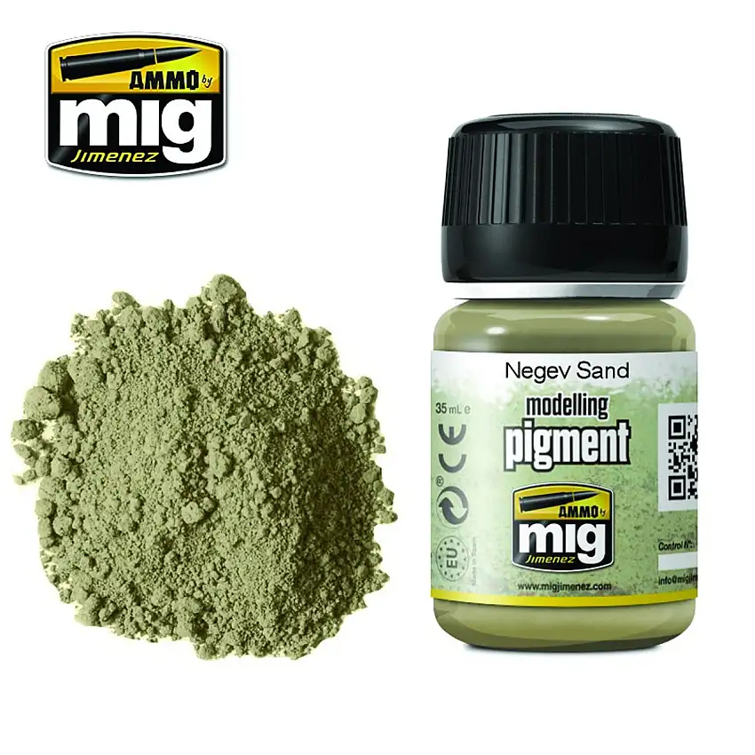Negev Sand Pigment Powder 35 ml AMMO by Mig Jimenez