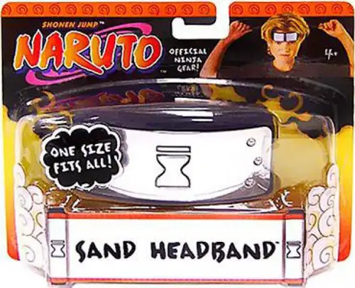 Naruto Sand Village Head Band Roleplay Toy