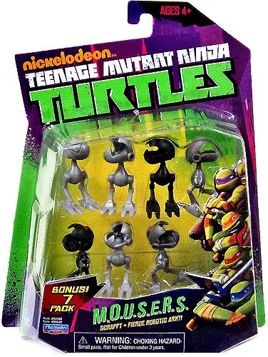 Teenage Mutant Ninja Turtles Nickelodeon MOUSERS Action Figure Set