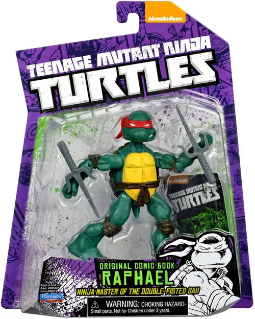 Teenage Mutant Ninja Turtles Nickelodeon Raphael Action FIgure [Original Comic Book]
