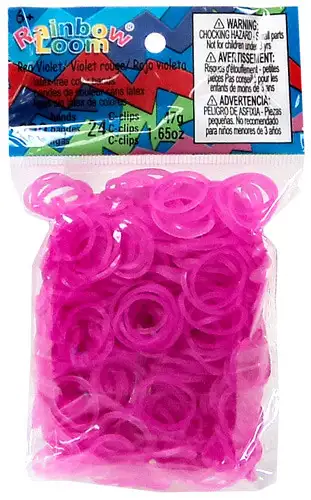 Rainbow Loom Jelly Rose Rubber Bands Refill Pack RL8 [600 Count]