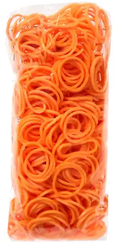 Rainbow Loom Neon Orange Rubber Bands Refill Pack RL19 [600 Count]