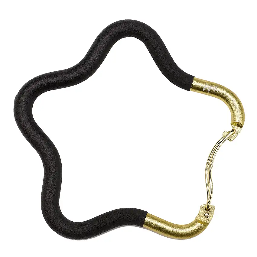 Oh My Stars Universal Stroller Hook in Black/Gold