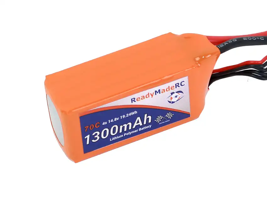 RMRC Orange Series - 1300mAh 4S 70C Lipo - XT60 (19.24Wh)