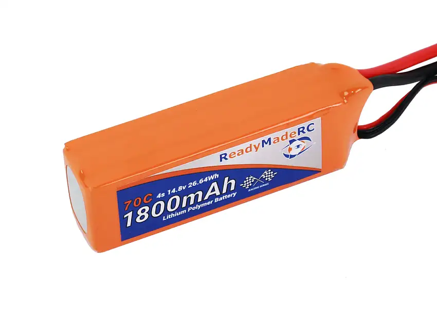 RMRC Orange Series - 1800mAh 4S 70C Lipo - XT60 (26.64Wh)