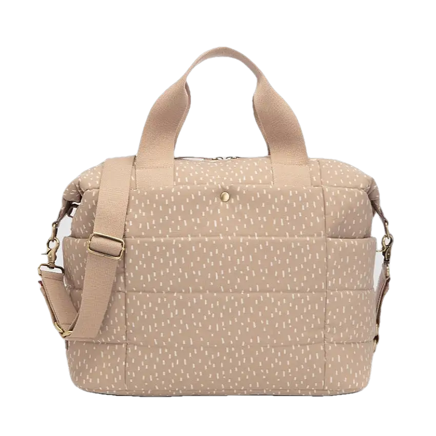 Organic Tote Seashell Rain Dots