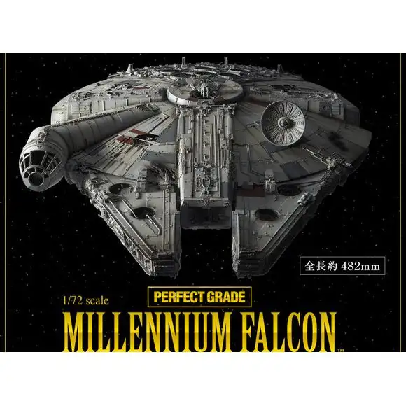 Bandai Hobby Star Wars Millennium Falcon PG Perfect Grade 1/72 Scale Model Kit