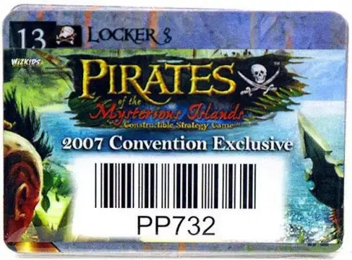 Pirates of the Mysterious Islands Exclusive Code Card