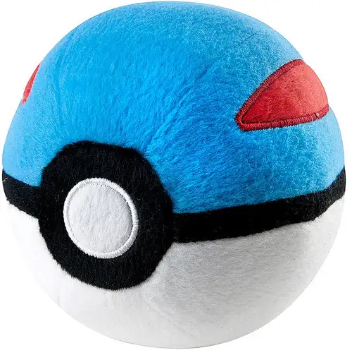 Pokemon Great Ball 5-Inch Pokeball Plush